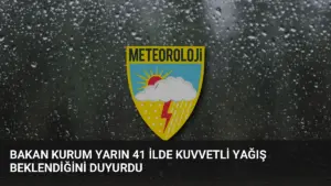 Bakan Kurum Yarın 41 İlde Kuvvetli Yağış Beklendiğini Duyurdu