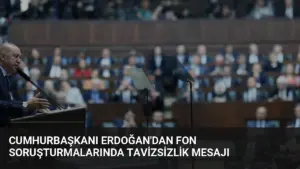 Cumhurbaşkanı Erdoğan’dan Fon Soruşturmalarında Tavizsizlik Mesajı
