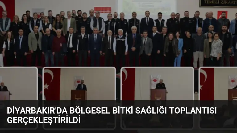Diyarbakır’da Bölgesel Bitki Sağlığı Toplantısı Gerçekleştirildi
