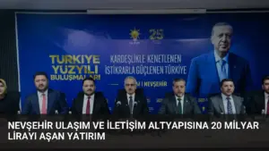 Nevşehir Ulaşım ve İletişim Altyapısına 20 Milyar Lirayı Aşan Yatırım