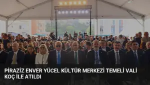Piraziz Enver Yücel Kültür Merkezi Temeli Vali Koç ile Atıldı
